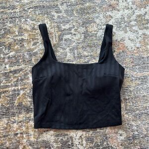 Lululemon wunder train square neck tank top size 4